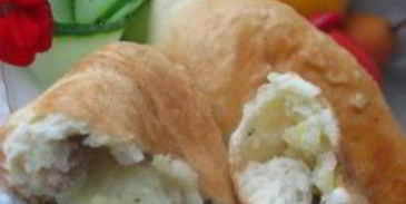 пирожки картофельные с грибами