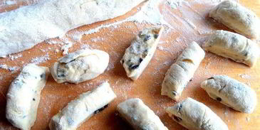 пирожки на сырном тесте