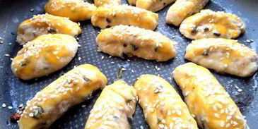 пирожки на сырном тесте