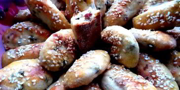 пирожки на сырном тесте