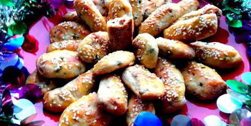 пирожки на сырном тесте