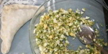 пирожки с черемшой