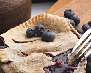 Пирожки с черникой