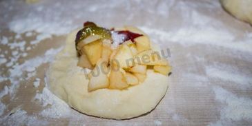 пирожки с фруктами в духовке