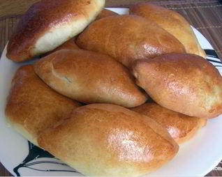 Пирожки с грибами за 5 минут