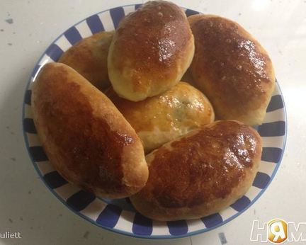 Пирожки с куриной печенью