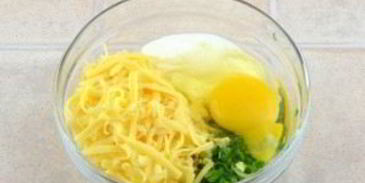 пирожки с курицей и сыром