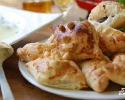 Пирожки с ливером в духовке