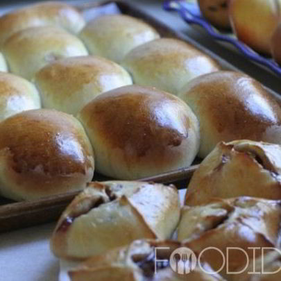 Пирожки с малиной