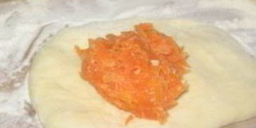 пирожки с морковью