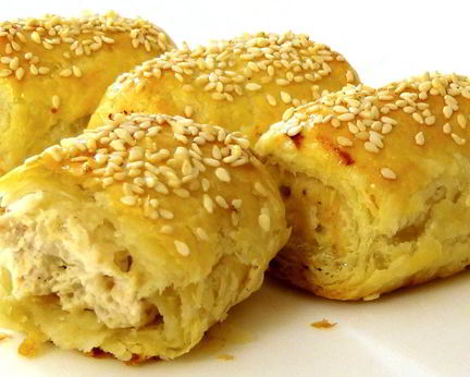 Пирожки с мясным фаршем