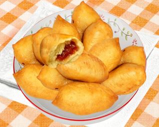 Пирожки с повидлом Постные