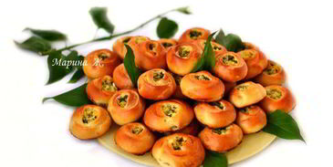 пирожки с щавелем, яйцом и рисом