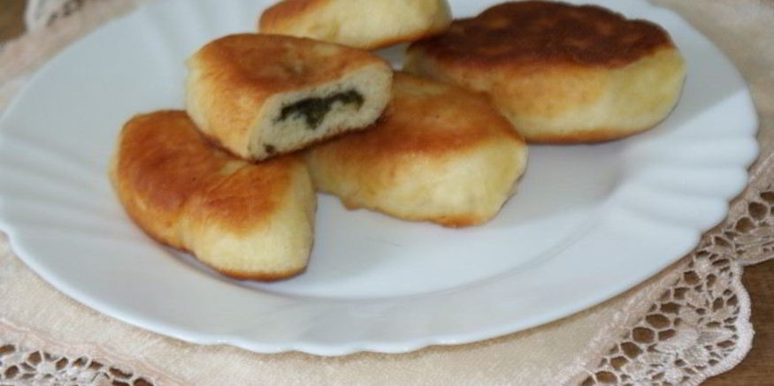 Рецепт пирожков с щавелем жареные