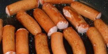 пирожки с сосисками