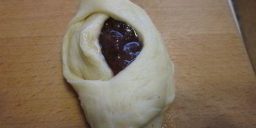 пирожки с яблочным вареньем