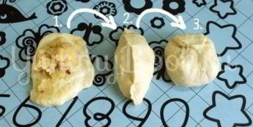 постные дрожжевые пирожки