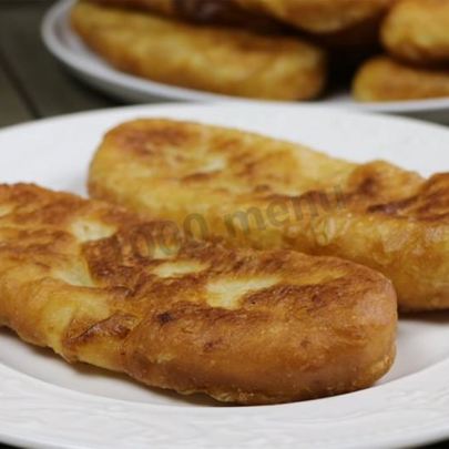 Тонкие пирожки с картошкой
