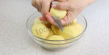 тонкие пирожки с картошкой