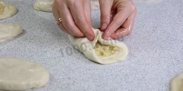 тонкие пирожки с картошкой