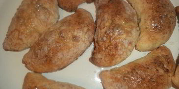 творожные пирожки с яблоками и корицей