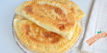 вкусные кутабы с сыром и зеленью