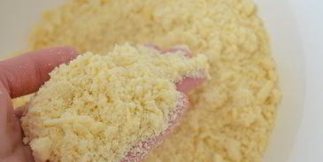 яблочные пирожки из сырного теста