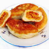 Рецепт Жареных пирожков с капустой на сковороде