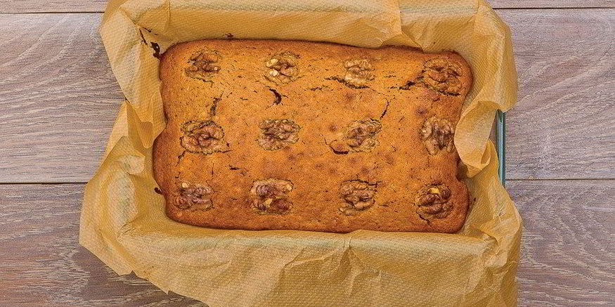 Рецепт апельсинового брауни с грецкими орехами