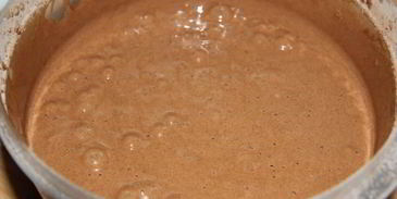 бананово-шоколадное пирожное день и ночь