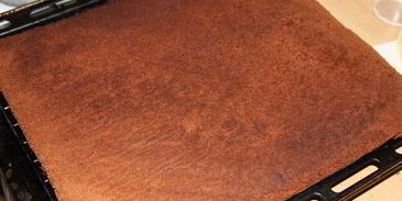 бананово-шоколадное пирожное день и ночь