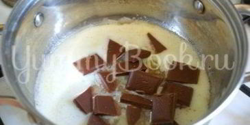 брауни с бананом