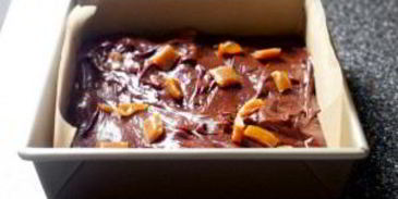 браунис соленой карамелью