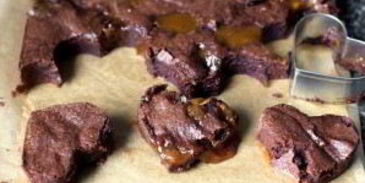 браунис соленой карамелью