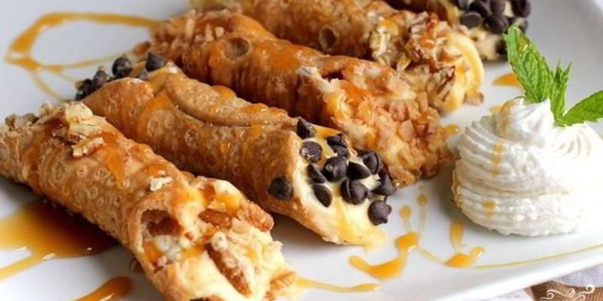 Рецепт итальянского пирожного канолли