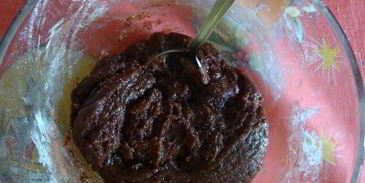 малиновый брауни