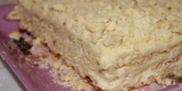 пирожное белоснежка