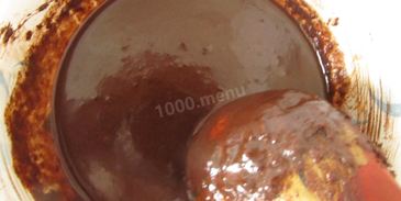 пирожное буше глазированные с малиново-ореховым кремом