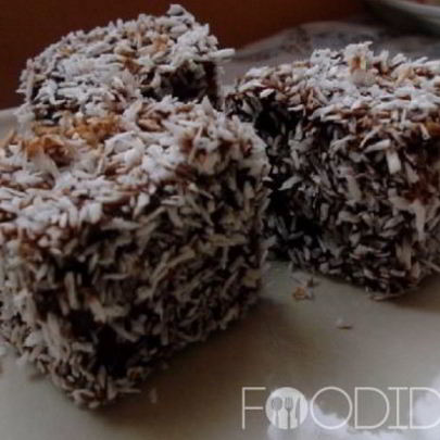 Пирожные Ламингтон