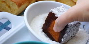 пирожные ламингтон