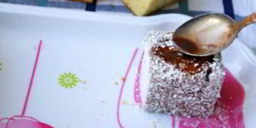 пирожные ламингтон