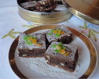 Пирожные с орехами кешью