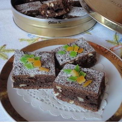 Пирожные с орехами кешью