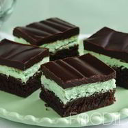 Рецепт Шоколадна-мятных пирожные