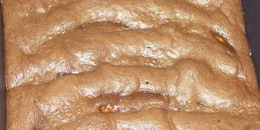 шоколадное пирожное с бананами