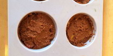 шоколадные пирожные с протеином