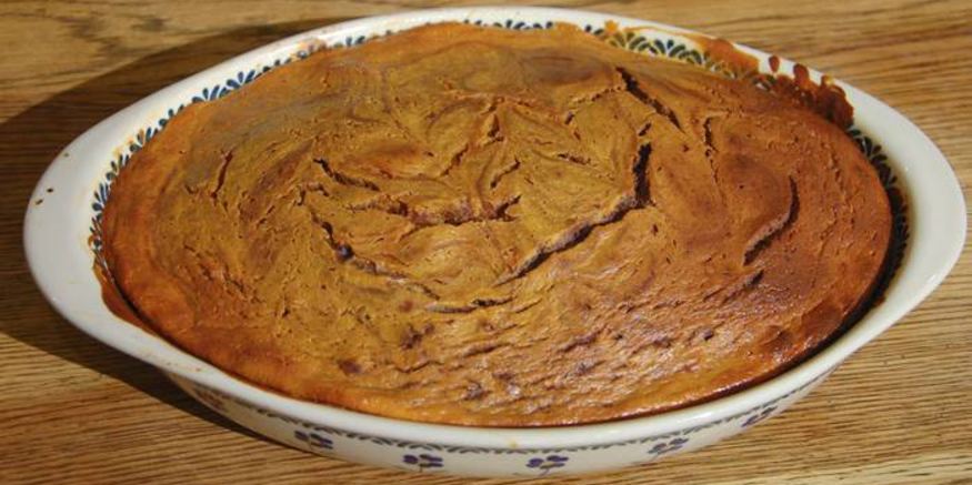 Рецепт тыквенно-шоколадного брауни