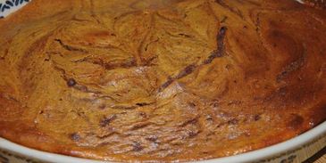 тыквенно-шоколадный брауни