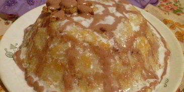 тыквенные пирожные с сахарной глазурью