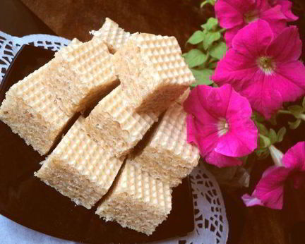 Вафельные пирожные Соты